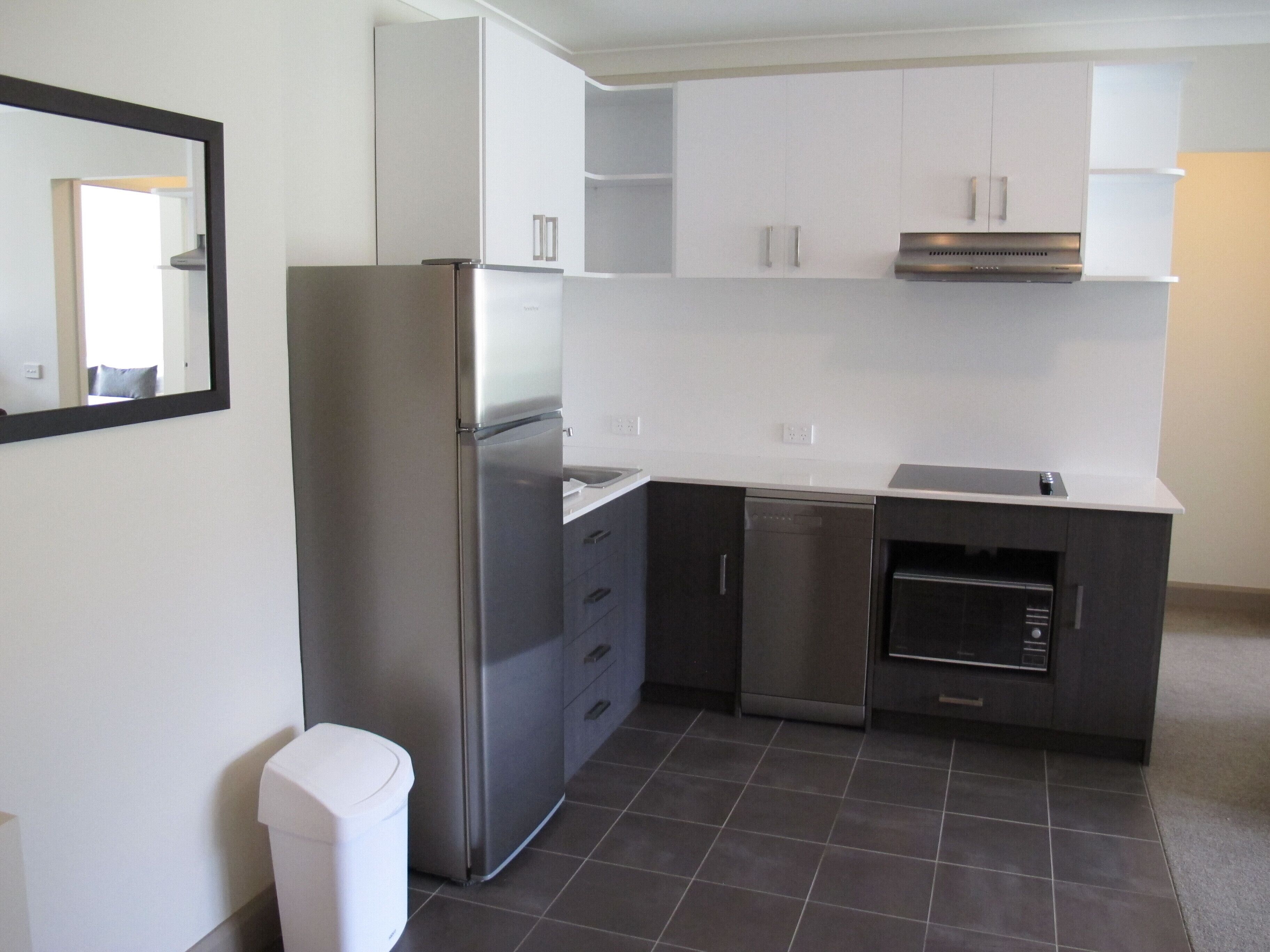 chalet one bedroom apartment | private kitchen | fridge, electric kettle