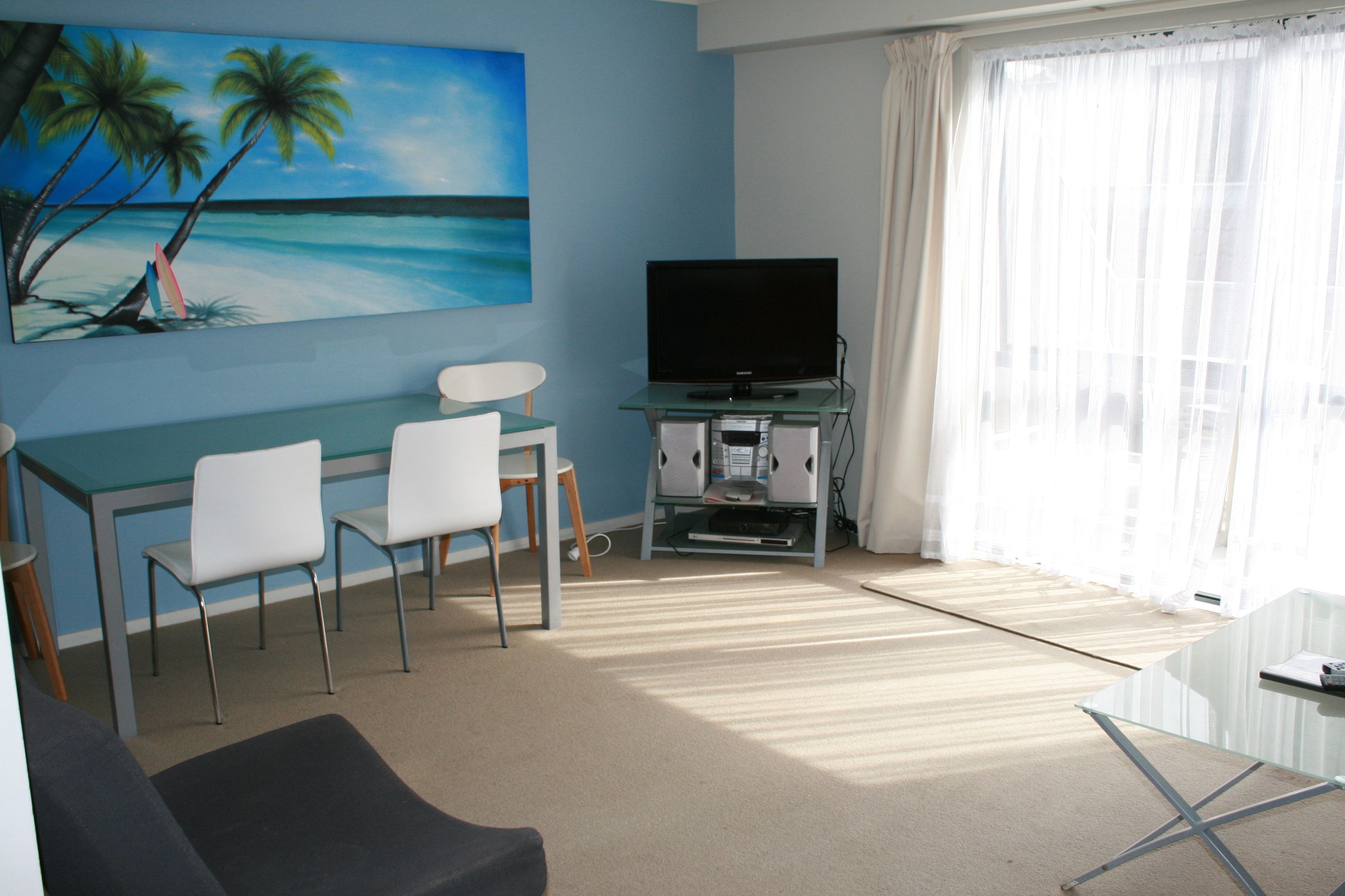 Family Apartment, 2 Bedrooms, Non Smoking, Kitchen (Family Apt) | Living room | Flat-screen TV