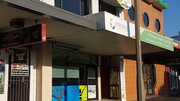 Blick von der Unterkunft