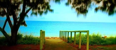 Beach nearby