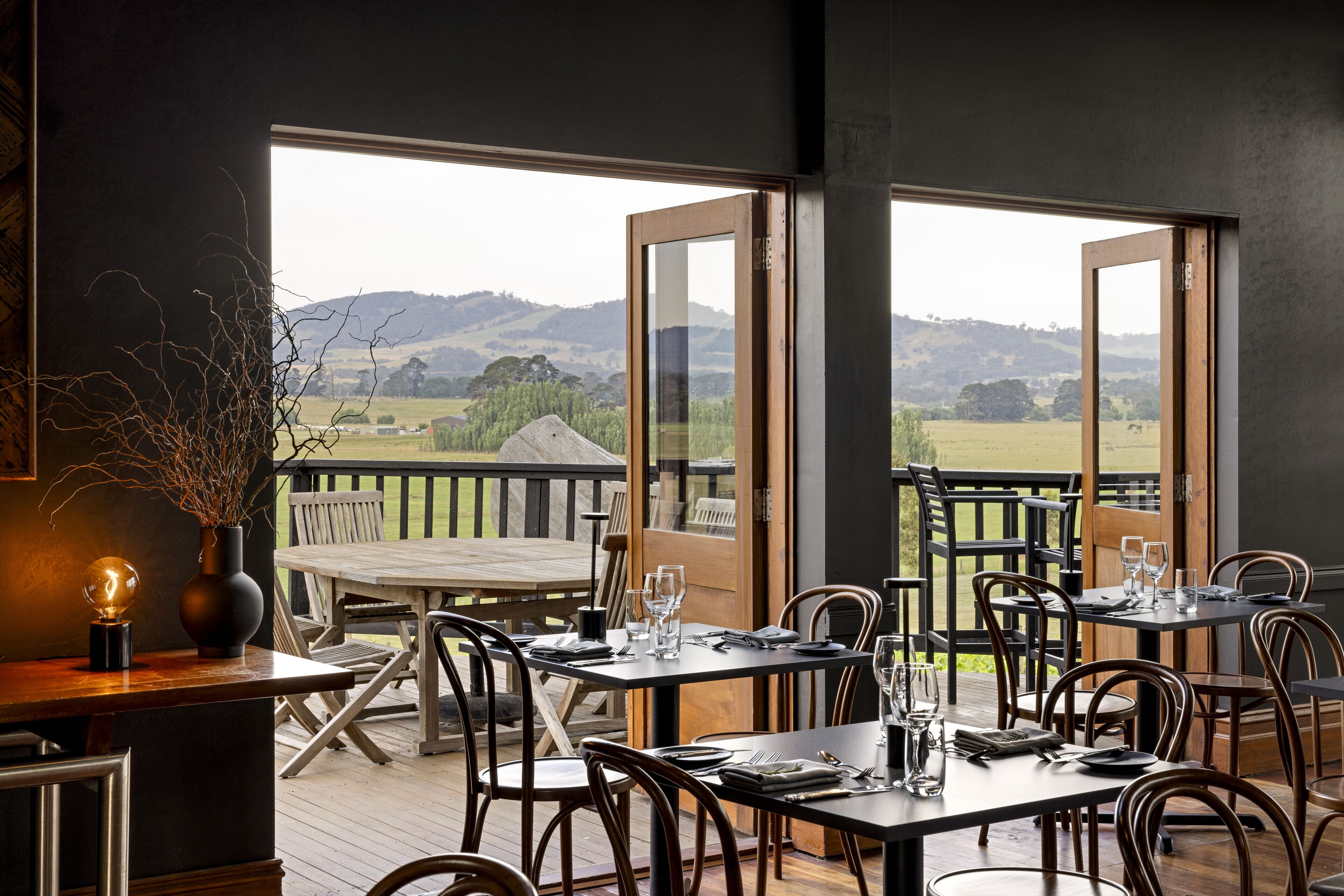 breakfast and dinner served