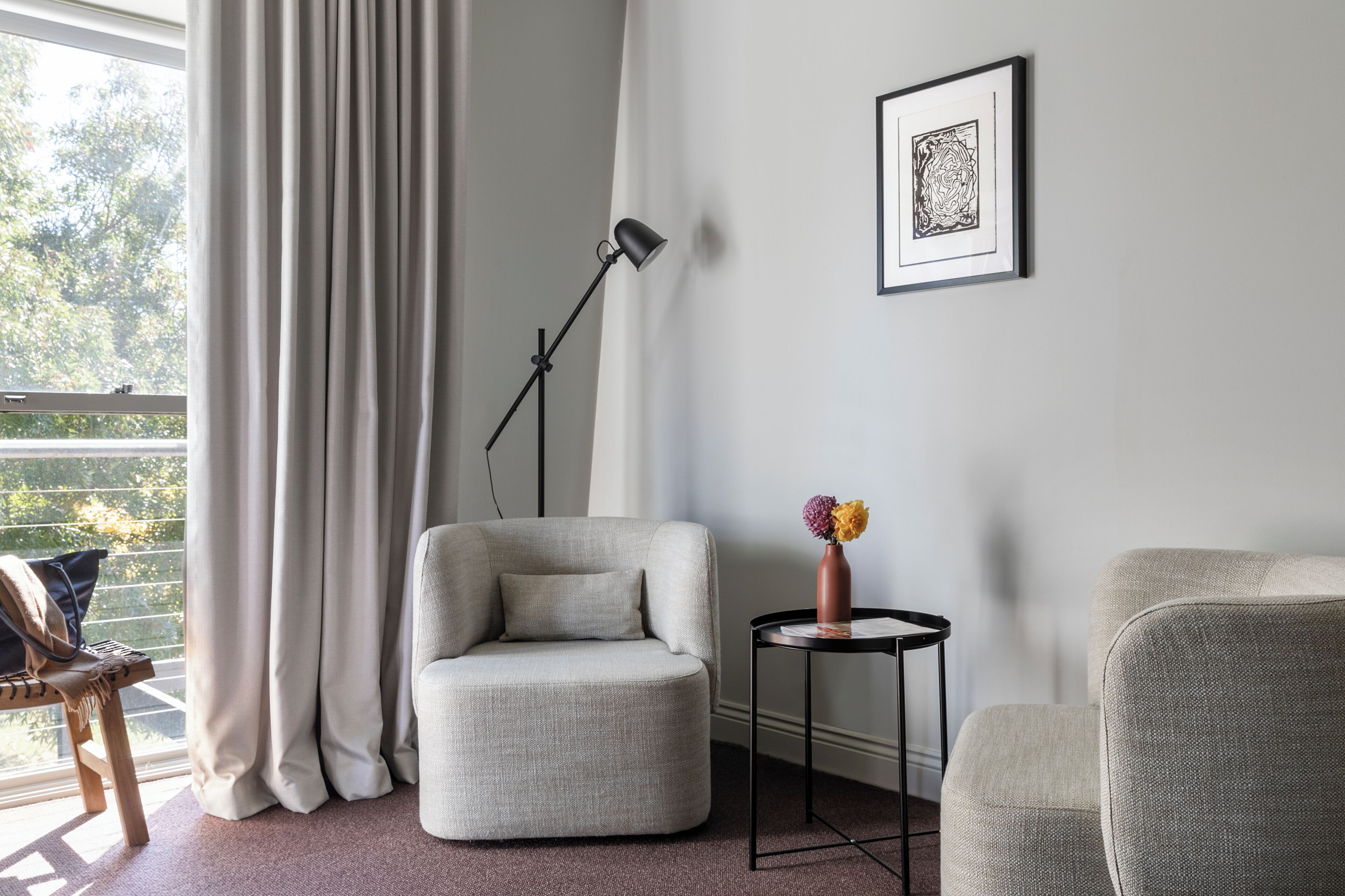 egyptian cotton sheets, premium bedding, minibar, individually decorated