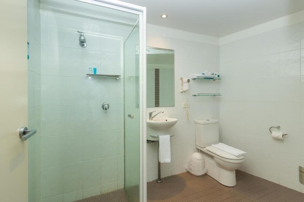 towels, soap, shampoo, toilet paper