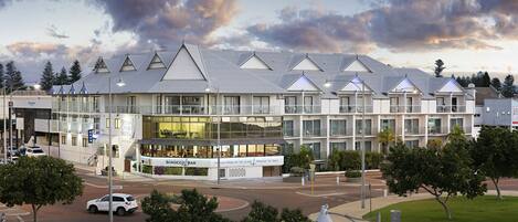 Voorkant van accommodatie