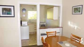 Two Bedroom Apartment, Upstairs | In-room dining