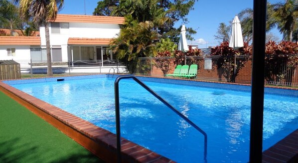 Seasonal outdoor pool