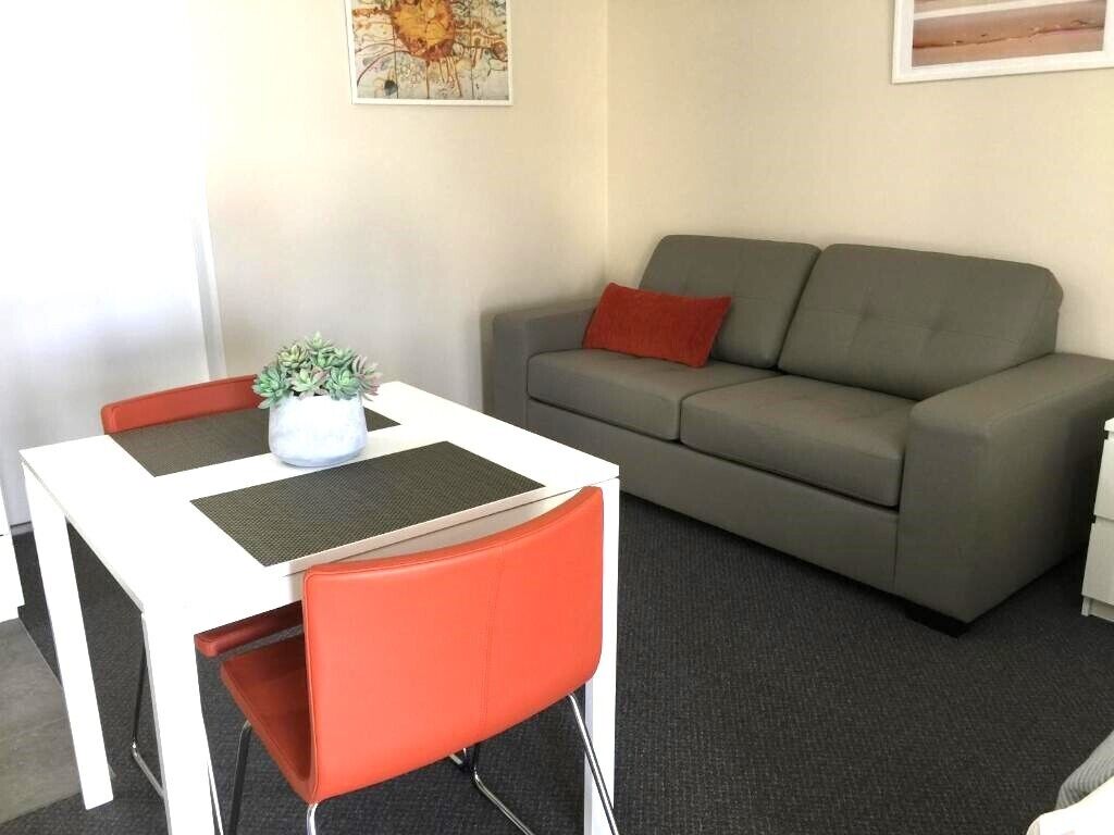 Self Contained Studio | Individually decorated, individually furnished, iron/ironing board