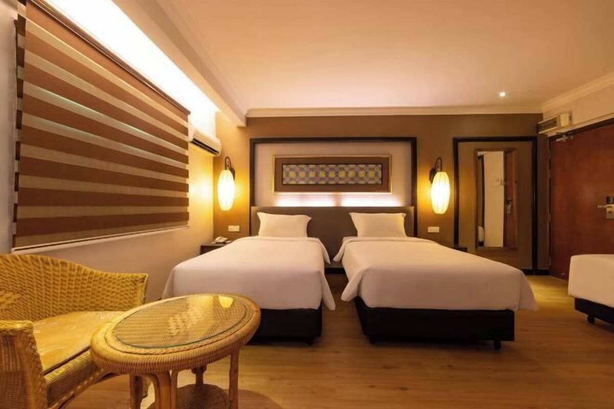 In-room safe, desk, iron/ironing board (on request), WiFi