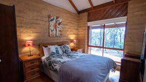 Cottage, 2 kamar tidur, pemandangan kebun (Sundew) | Selimut bulu angsa, setrika/meja setrika, dan tempat tidur bayi gratis