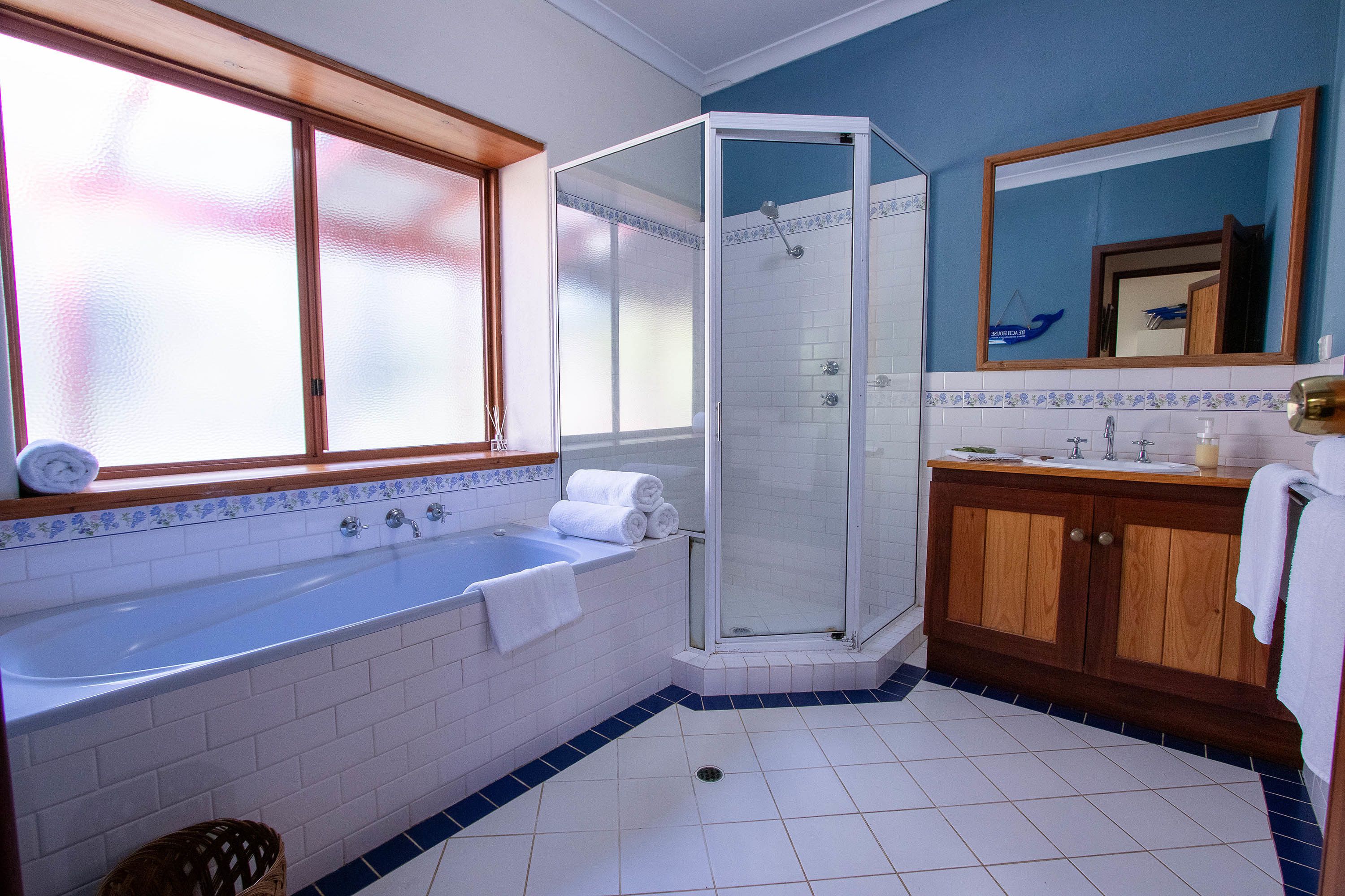 free toiletries, hair dryer, towels, soap