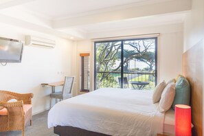 Chambre, 1 grand lit, balcon, vue sur l’océan | Vue de la chambre