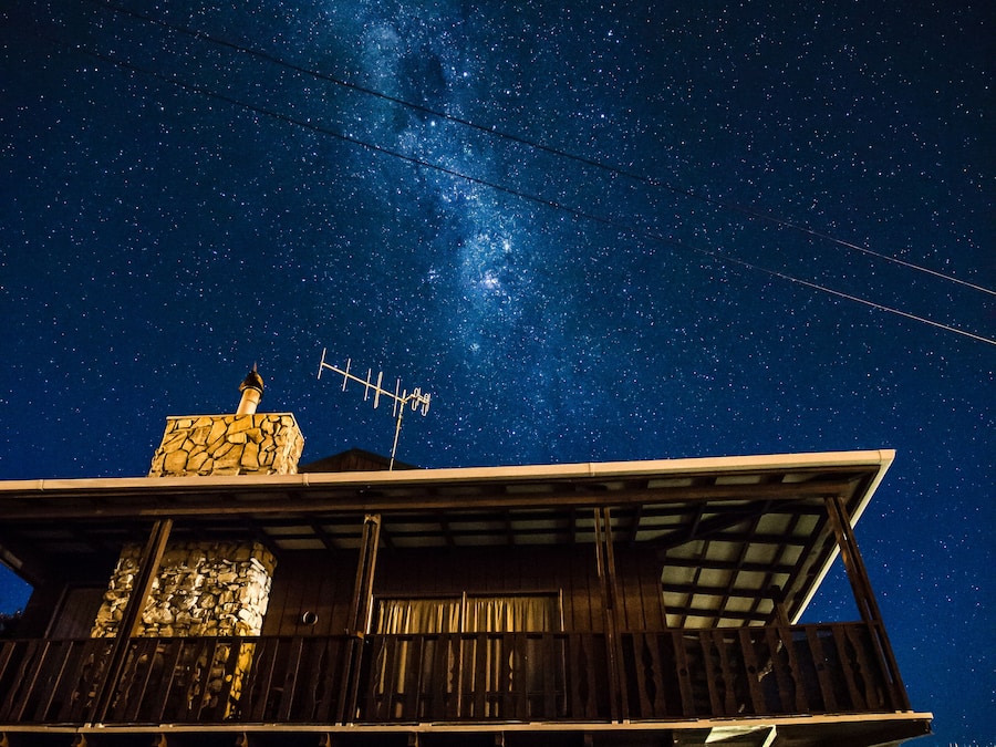 Front of property - evening/night