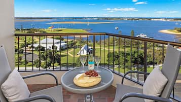 Udsigt fra balkon