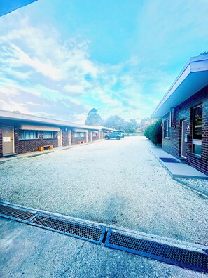 Voorkant van accommodatie