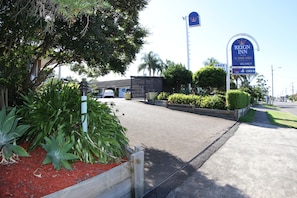 Façade de l’hébergement