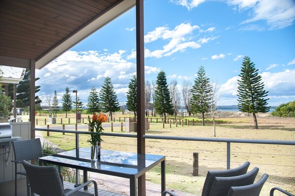 Cabane Deluxe | Balcon