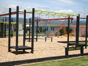 Children's play area - outdoor - Levin Top 10 Holiday Park (Levin)