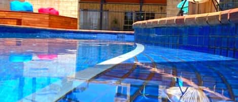 Seasonal outdoor pool