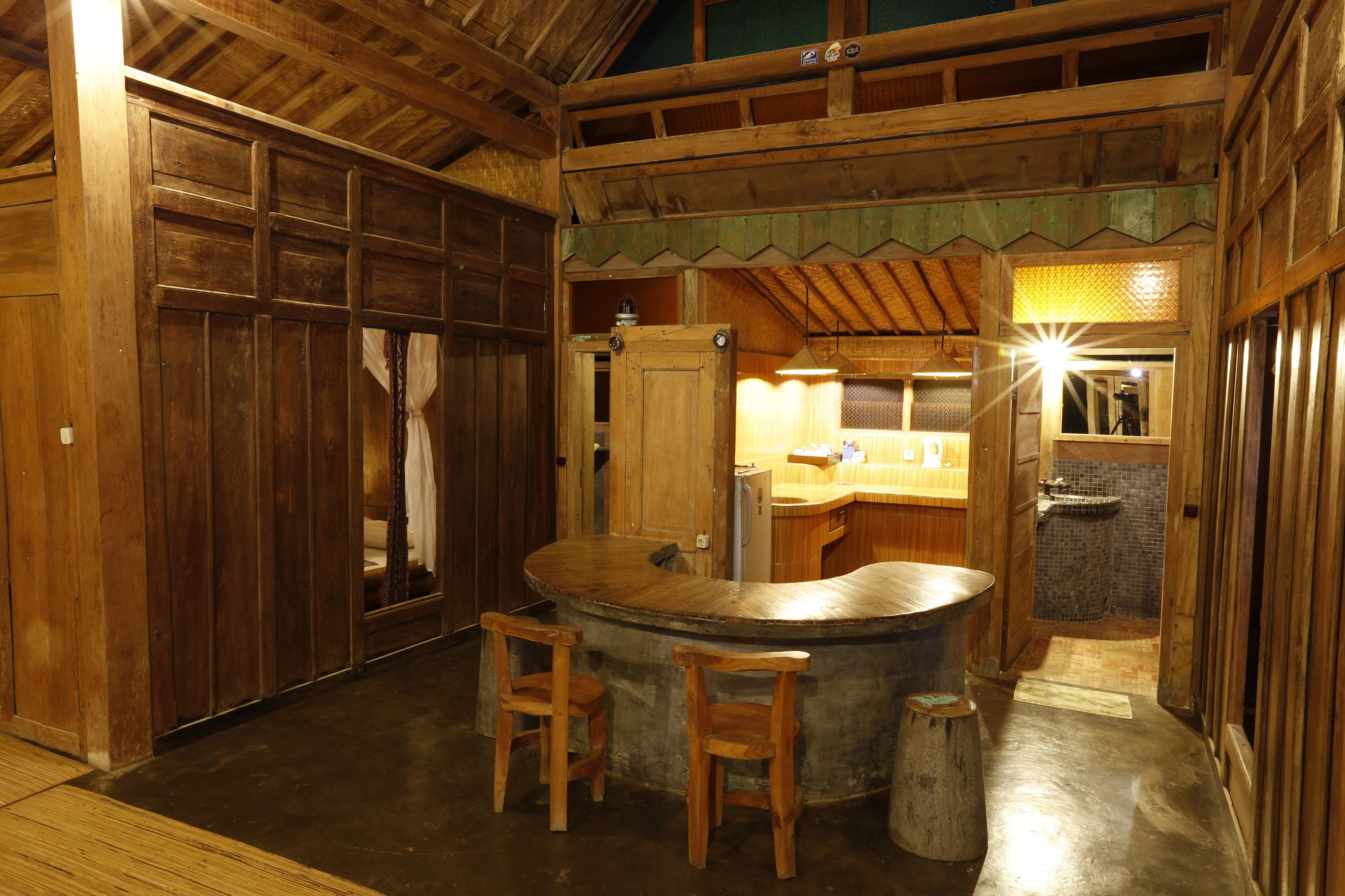 Restauration dans la chambre