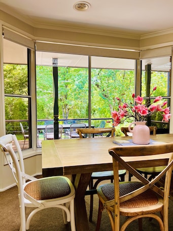 Superior Apartment, 3 Bedrooms, Non Smoking, Kitchen (townhouse) | Living area | 32-inch Smart TV with digital channels, TV, DVD player