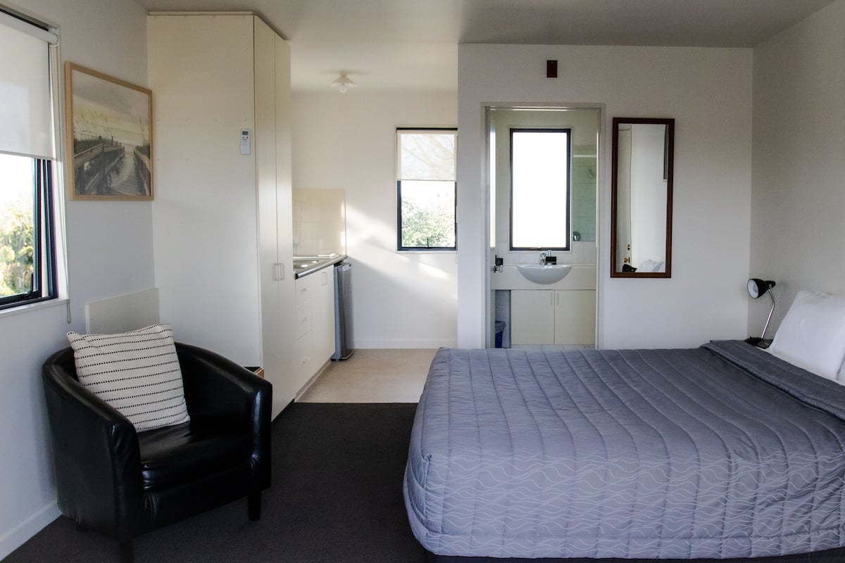 Estudio, 1 cama King size | 1 habitación, tabla de planchar con plancha, camas extra y wifi gratis