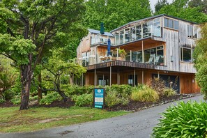 Fassade der Unterkunft