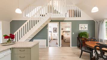 Cottage Luxe, 2 chambres, vue océan (Acardia) | 1 chambre, draps en coton égyptien, literie de qualité supérieure