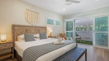 Azur Beach House | In-room safe, individually decorated, iron/ironing board, free WiFi