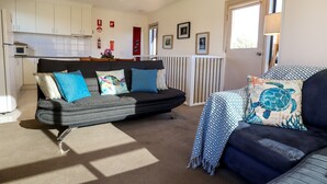 Standard Apartment, 2 Bedrooms, Non Smoking, Kitchen (Apartment 4) | Living area - Coull Waters Holiday Apartments (Mallacoota)