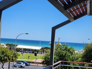 Vista a la playa o al mar