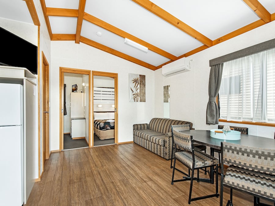 Deluxe Villa, 2 Bedrooms, Non Smoking, Kitchenette (Villa 5 Berth) | Living area | Flat-screen TV