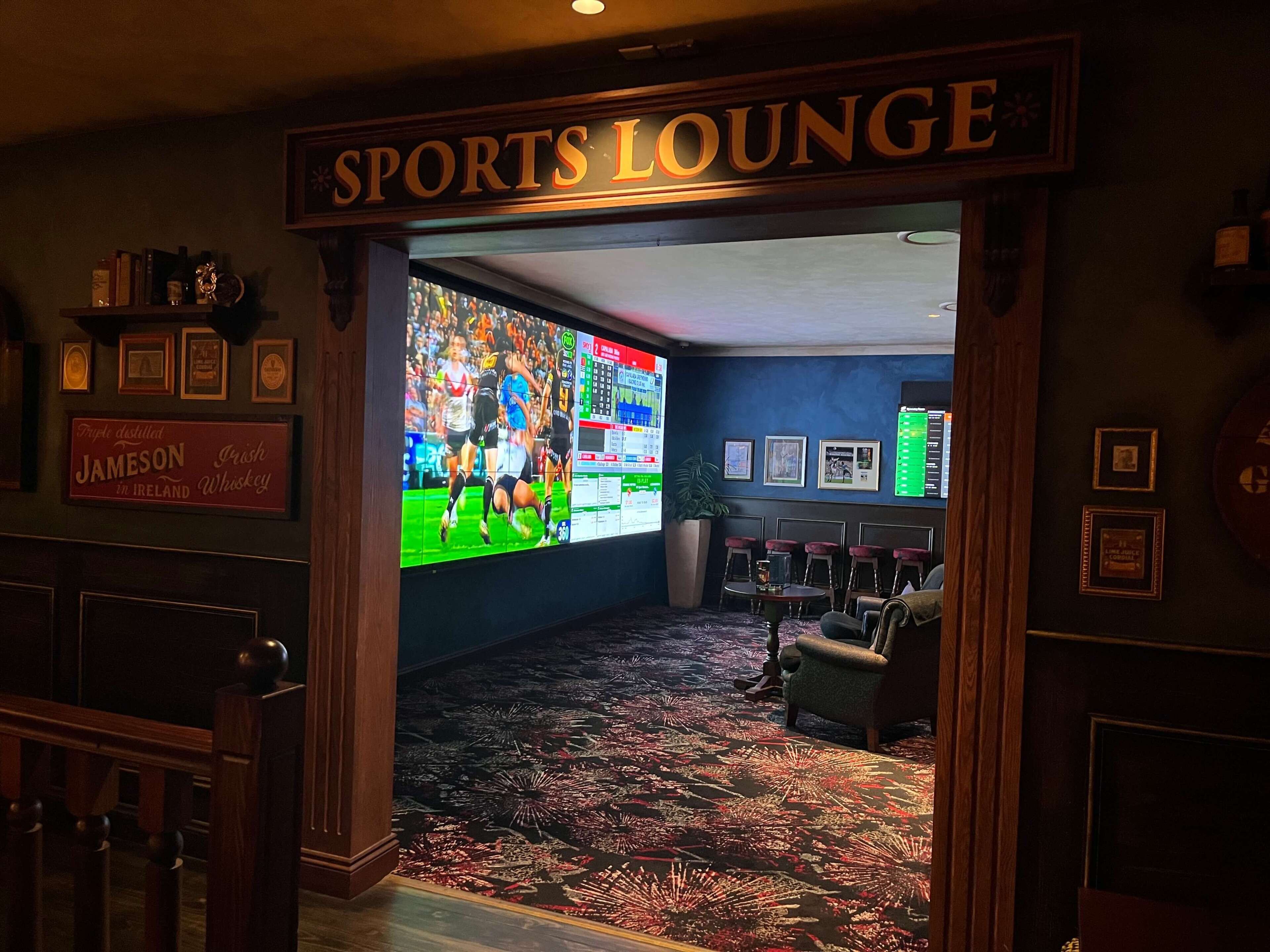 sports bar