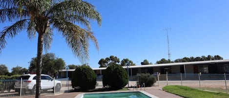 Alberca al aire libre