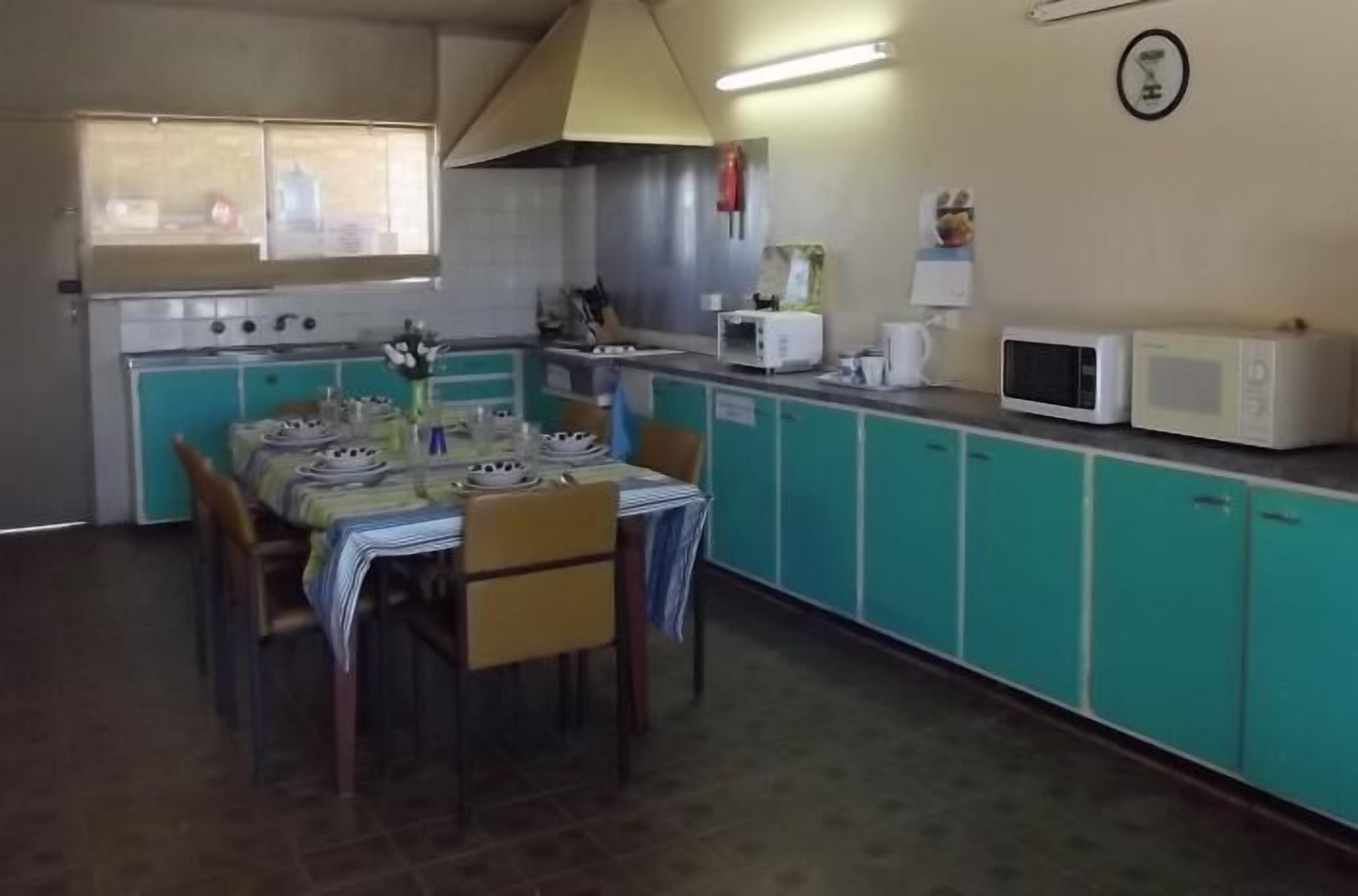 Fridge, microwave, electric kettle