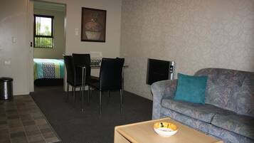 Family Room (Two Units with Connecting Door) | Living area | 32-inch TV with cable channels