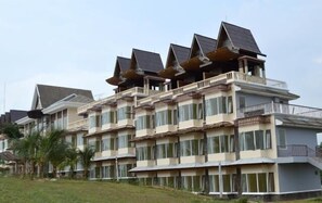 Fassade der Unterkunft