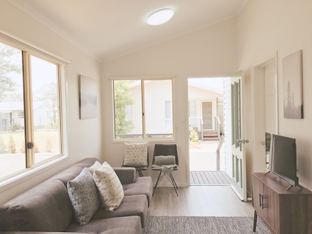 Sala de estar. Nepean by Gateway Lifestyle Holiday Parks