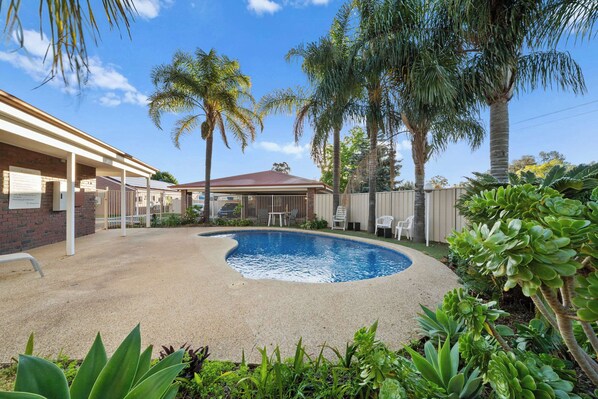 Seasonal outdoor pool