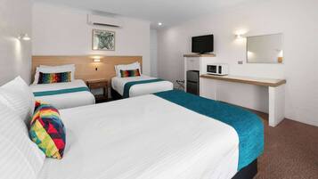 Family Room, Non Smoking | Hypo-allergenic bedding, minibar, desk, laptop workspace