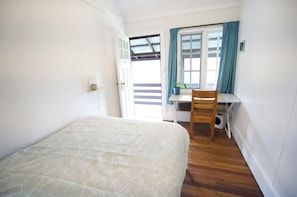 Double Room with Shared Bathroom | Bed sheets
