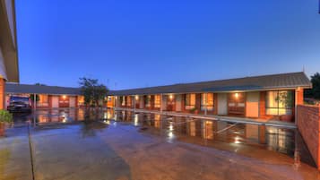 Front of property - evening/night