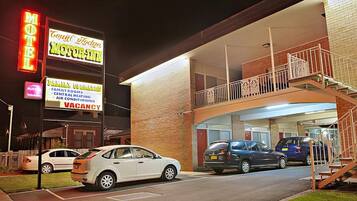 Front of property - evening/night
