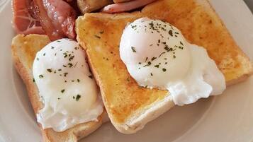 Daily continental breakfast for a fee