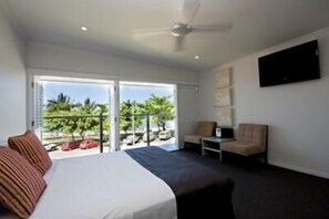 Studio Premium, non-fumeurs, coin cuisine (Premium Ocean View) | Balcon