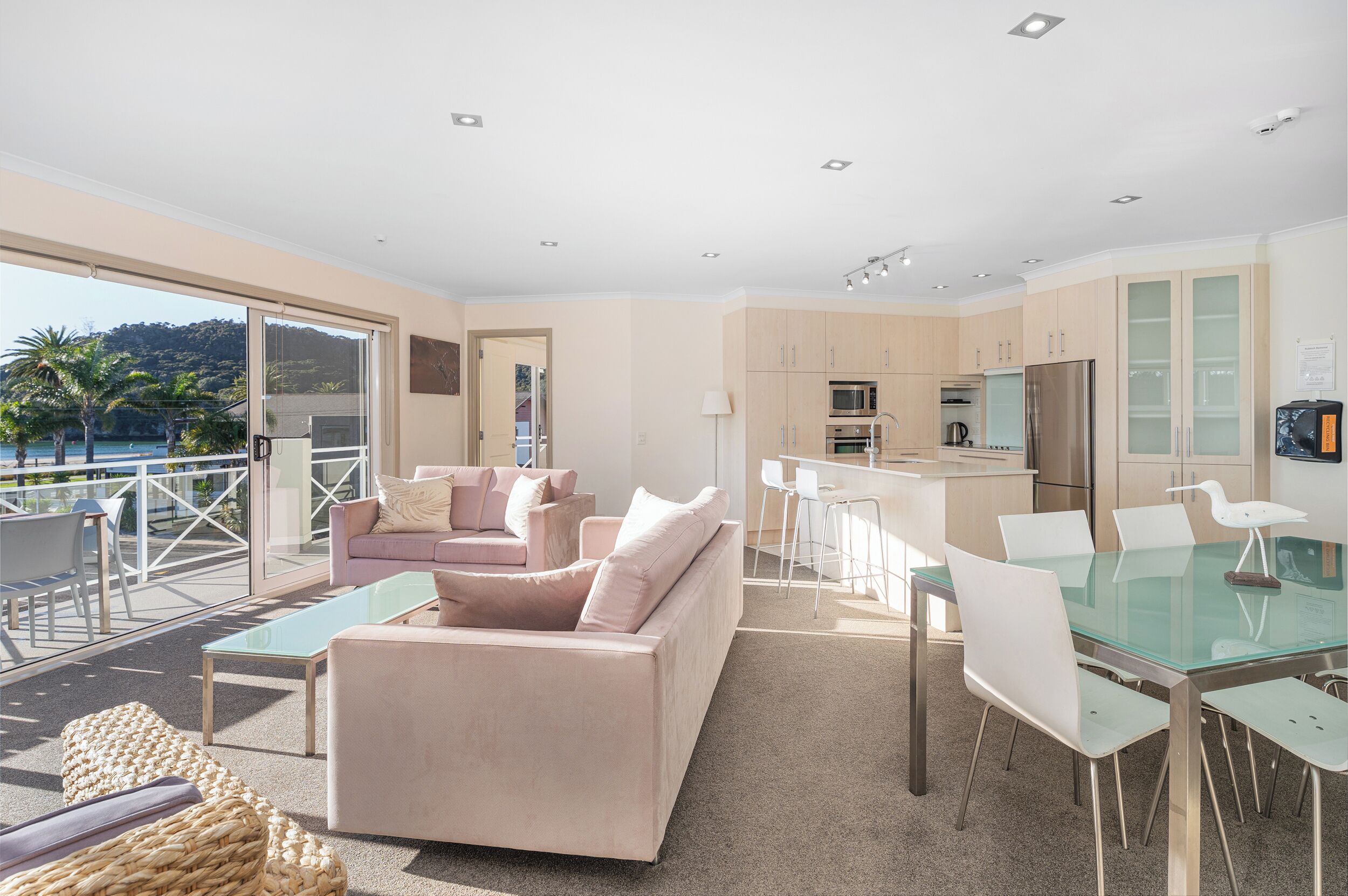 Presidential Apartment, 3 Bedrooms, Partial Ocean View | Living area | 40-inch Smart TV with satellite channels, TV