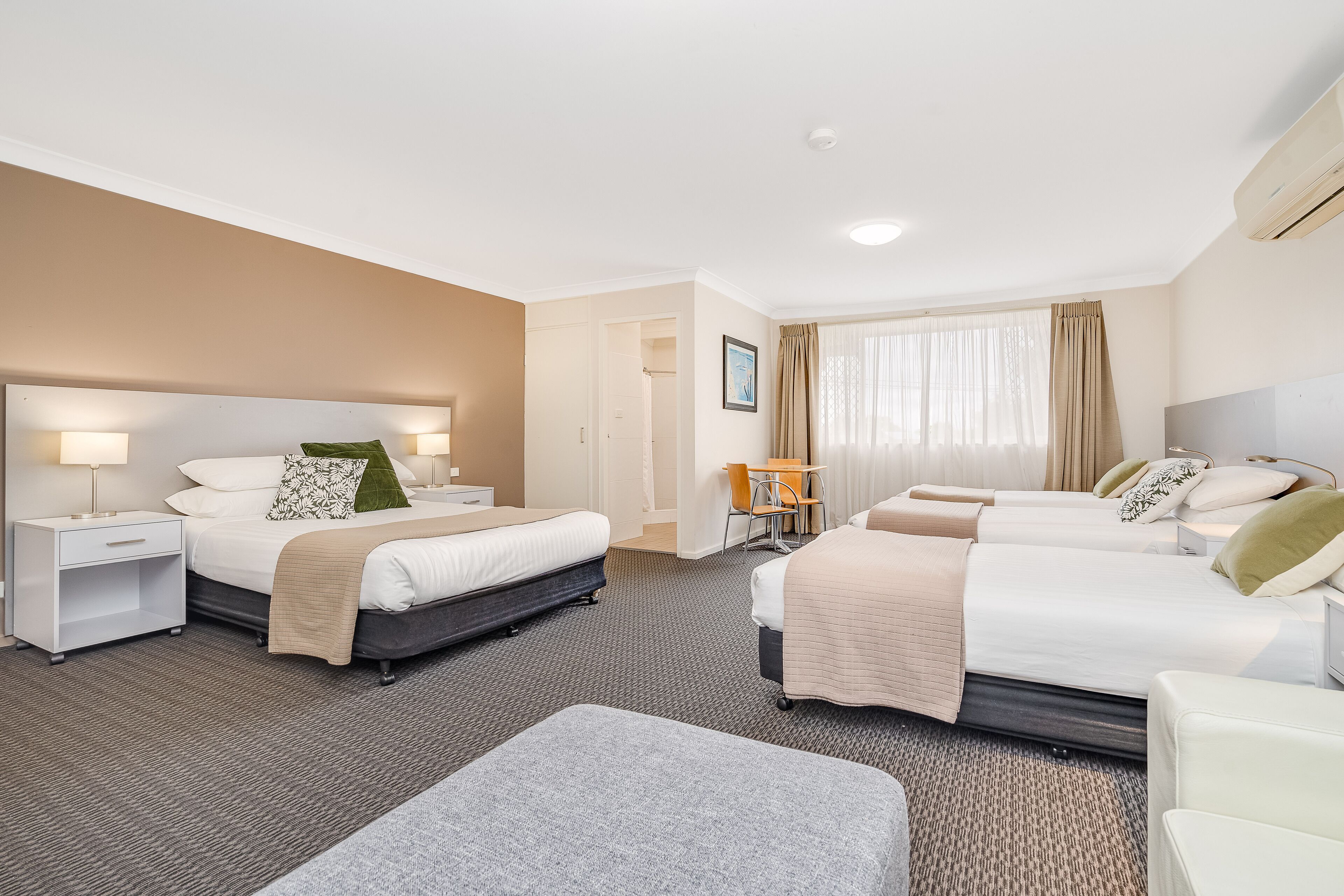 Superior Family Room | Premium bedding, desk, laptop workspace, blackout drapes