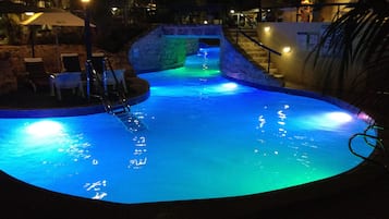 Indoor pool, outdoor pool