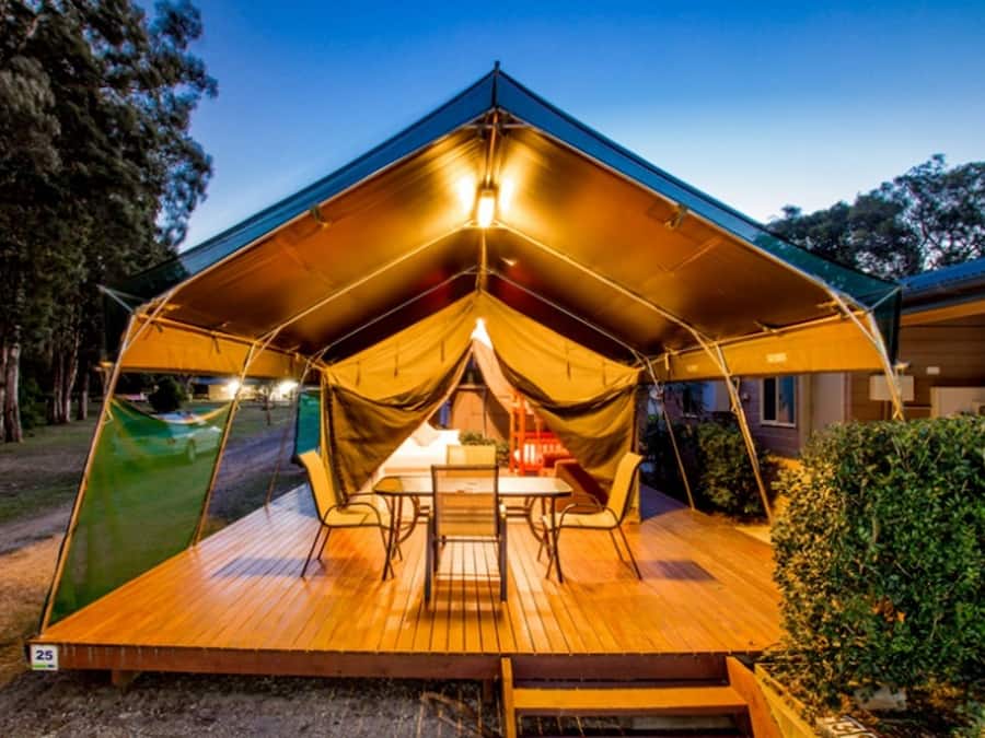 Telt – standard | Strykejern/-brett, wi-fi (inkludert) og sengetøy