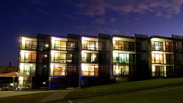Front of property – evening/night