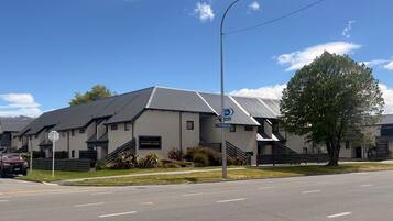 Overnatningsstedets facade